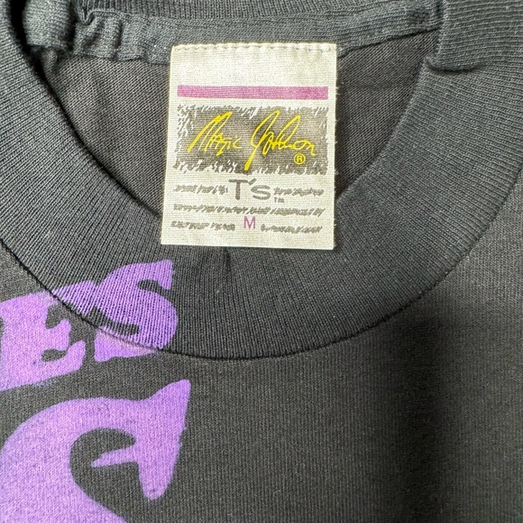 VTG MAGIC JOHNSON Los Angeles Lakers ALL OVER PRINT T-SHIRT SIZE M NWOT - Picture 2 of 5